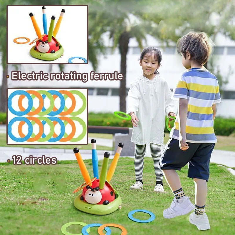 Musical Jump Toss Ladybug – 3-in-1 Multifunctional Skipping Rope Toy