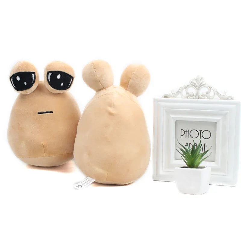 Alien Pou Plush Toy – Cute Emotion Alien Plushie