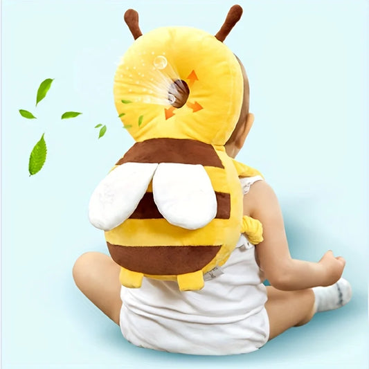 Little Bee Baby Head Protection Pillow – Soft & Breathable Anti-Fall Cushion