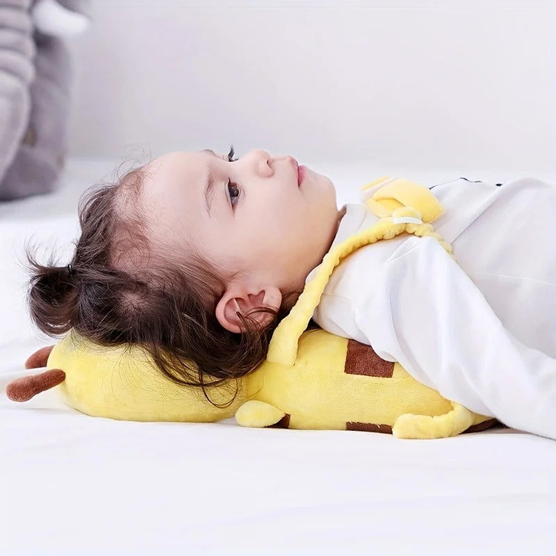 Little Bee Baby Head Protection Pillow – Soft & Breathable Anti-Fall Cushion