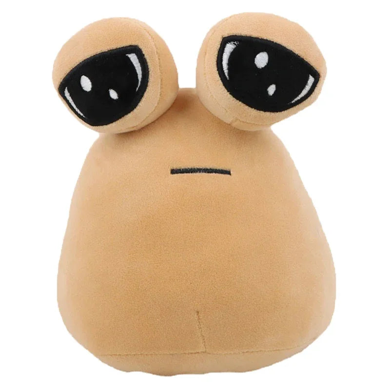 Alien Pou Plush Toy – Cute Emotion Alien Plushie